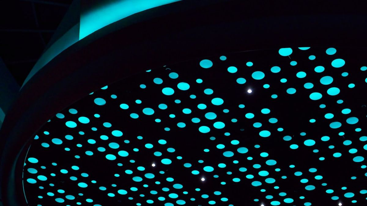 modern sports complex with digital technology, biometric scanners, and AI video review in Iran sports technology